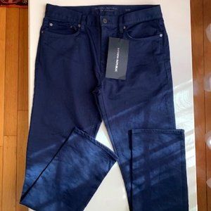 Banana Republic The Traveler Navy Blue Pants NEW